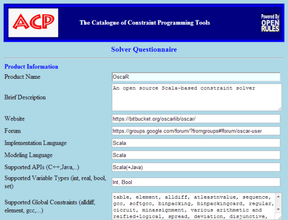 CatalogueQuestionnaire